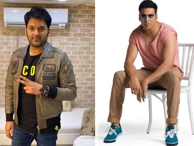 Kapil Sharma and Akshay Kumar Kapil Sharma and Akshay Kumar