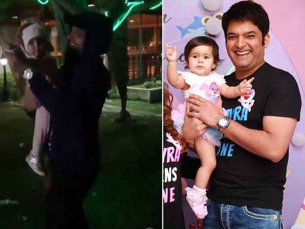 The Kapil Sharma Show Star Kapil Sharma dance with Daughter Anayra Sharma Watch Video