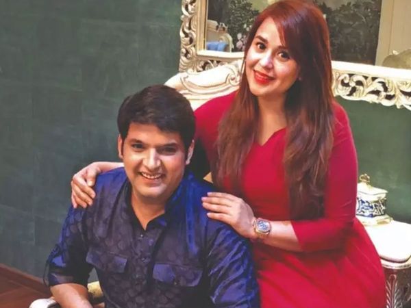 Kapil Sharma with his Wife Ginni Chatrath