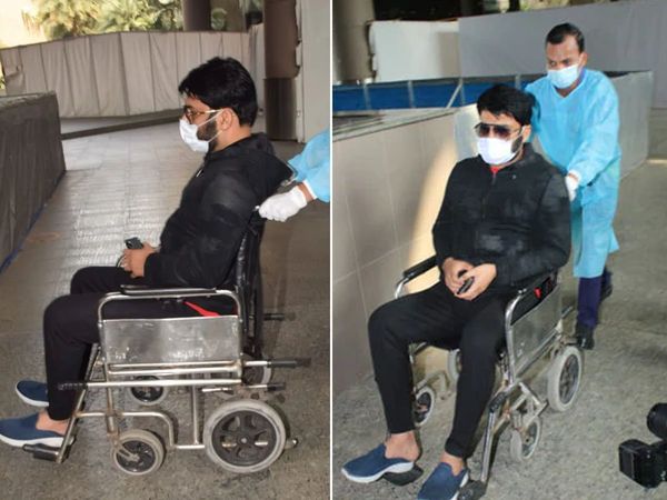 the kapil Sharma Show host Kapil Sharma Reveals why he was on a wheelchair at Airport
