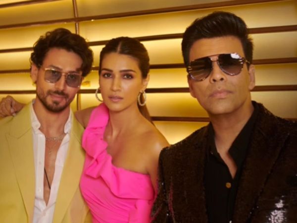 karan johar and tiger shroff