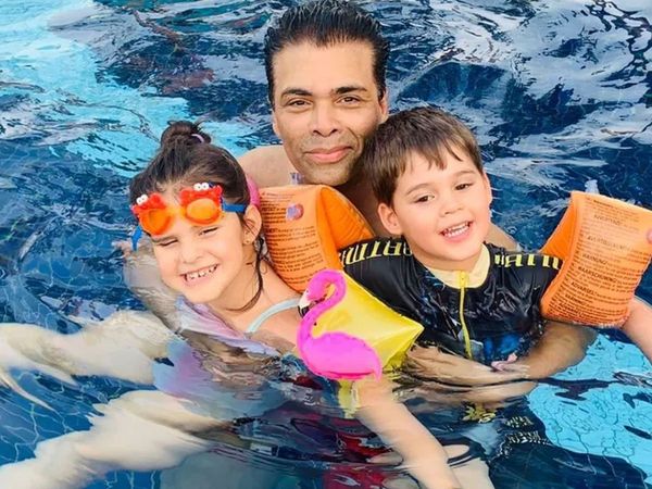 Yash And Roohi Know What they gifted his father Karan Johar on his 50th birthday- 
