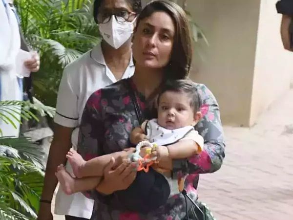 Kareena Kapoor Khan and Son Jeh Ali Khan