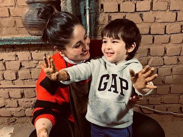 Kareena Kapoor Khan with Son Taimur Ali Khan