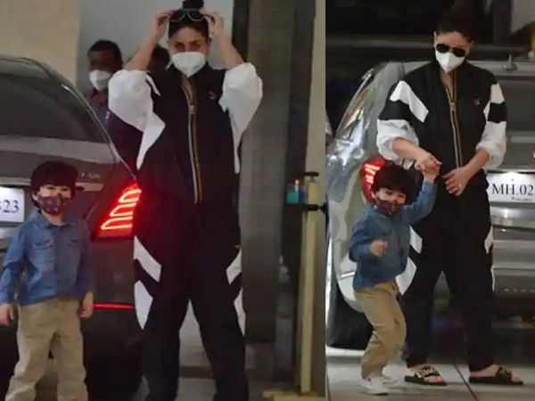 Kareena Kapoor Khan with Son Taimur Ali Khan