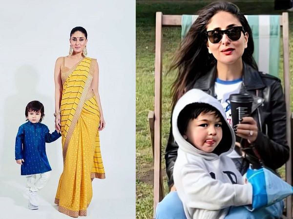 Kareena Kapoor with Son Taimur Ali Khan