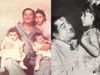 Late Raj Kapoor with his Grand Children