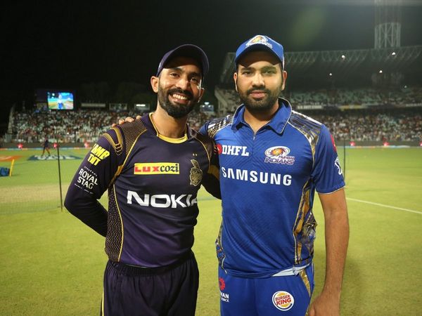 dinesh karthik and rohit sharma