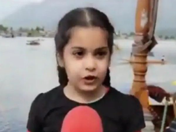 Girl Upset Because She Could Not See snow in kashmir video goes viral