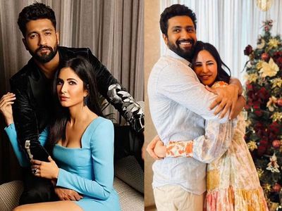 Katrina Kaif with Vicky Kaushal Katrina Kaif with Vicky Kaushal