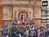 Kedarnath temple portals will open Friday morning shivalaya illuminated 