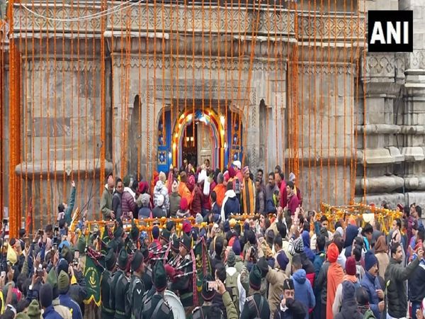 Kedarnath temple portals will open Friday morning shivalaya illuminated 
