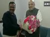 Arvind Kejriwal to meet Amit Shah today first meeting after Delhi election win