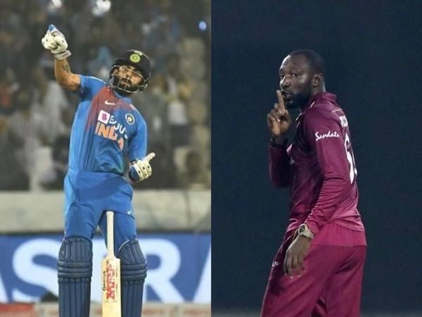 virat kohli and kesrick williams