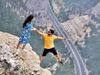 Couple Poses On Cliff's Edge In Viral Pic Netizen identify location 