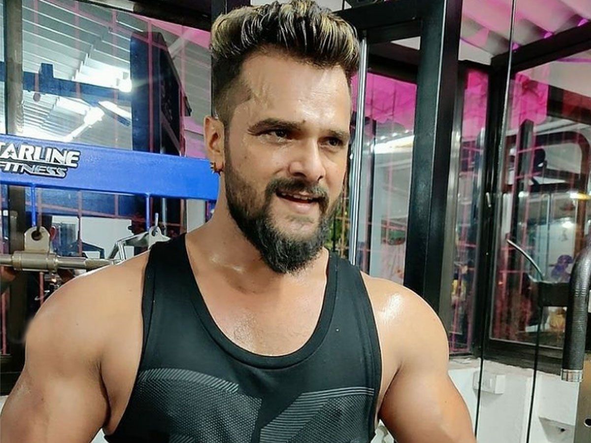 Bhojpuri News Bhojpuri Singer Actor Khesari Lal Yadav Share Gym Photos Fans Compare To Ranbir