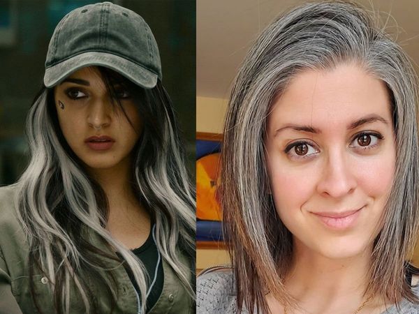 Grey hair the new fashion trend