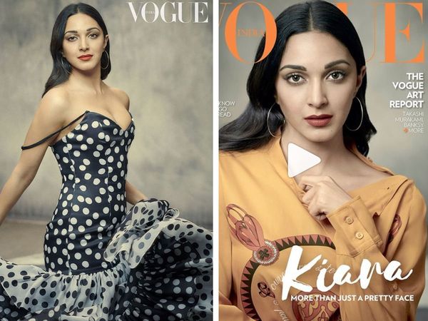 Kiara Advani Aka Akshay kumar Good news Actress Cover Girl of Vogue Magazine December issue