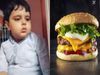 A Cute Little Boy is Angry For Not Getting a Burger, Video gone viral on Social Media