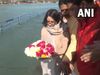  CDS Bipin Rawat, Madhulika Rawat ashes immersed in Ganga in Haridwar