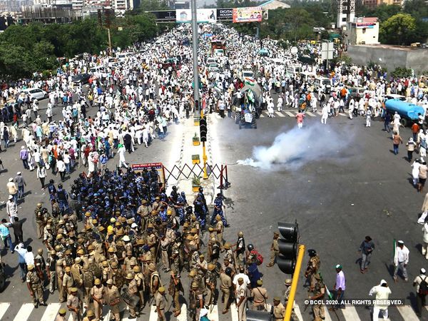 Angry among farmers about agricultural ordinance Farmers descended on roads from UP to Punjab, announced parliament journey