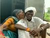 Today Viral Video Grandmother kiss to grandfather heart touching viral video in hindi