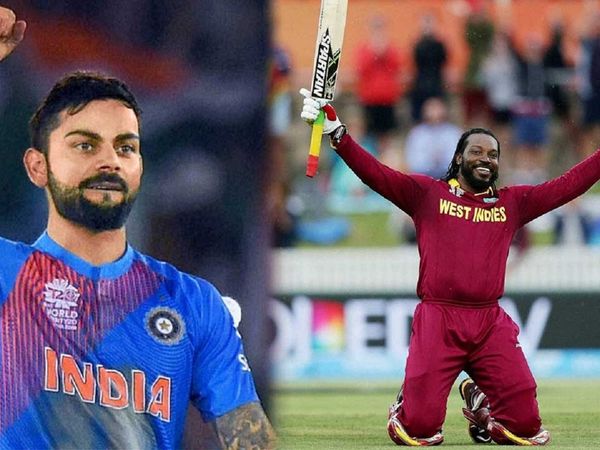 virat kohli and chris gayle
