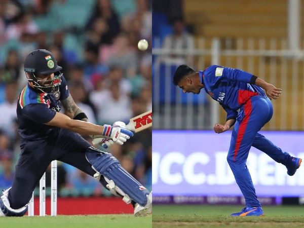 virat kohli vs mujeeb ur rahman