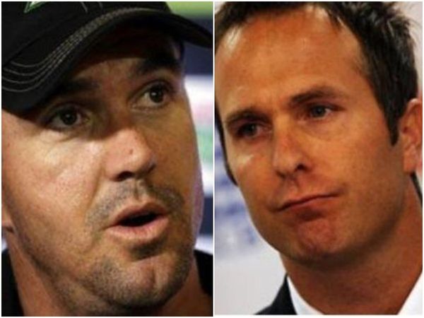 Kevin Pietersen and michael vaughan