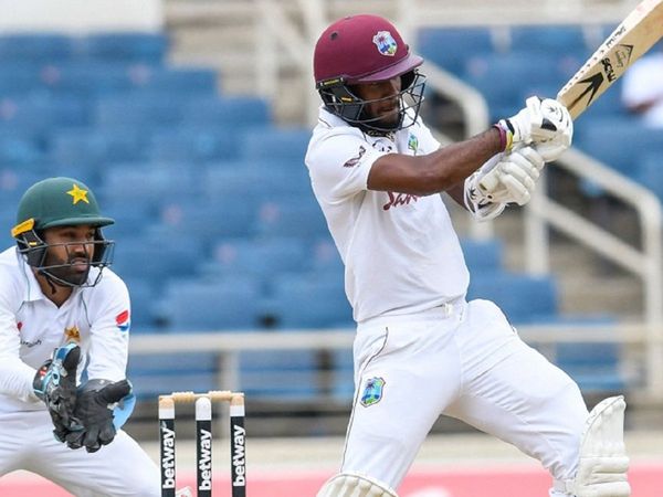 Kraigg Brathwaite against Pakistan in first test, Kingston