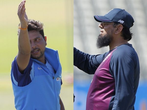Kuldeep Yadav and Saqlain Mushtaq
