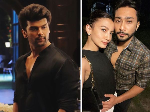 Kushal Tandon and Gauhar Khan with Zaid Darbar