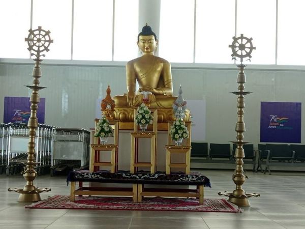 Kushinagar International airport inauguration today medical college foundation by PM Modi