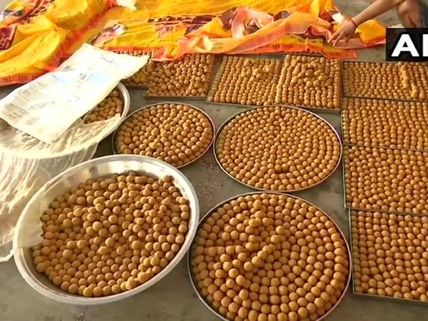 रामलला को लगेगा 1.11 लाख लड्डुओं का भोग, अयोध्‍या में जोरशोर से जारी है भूमि पूजन की तैयारी