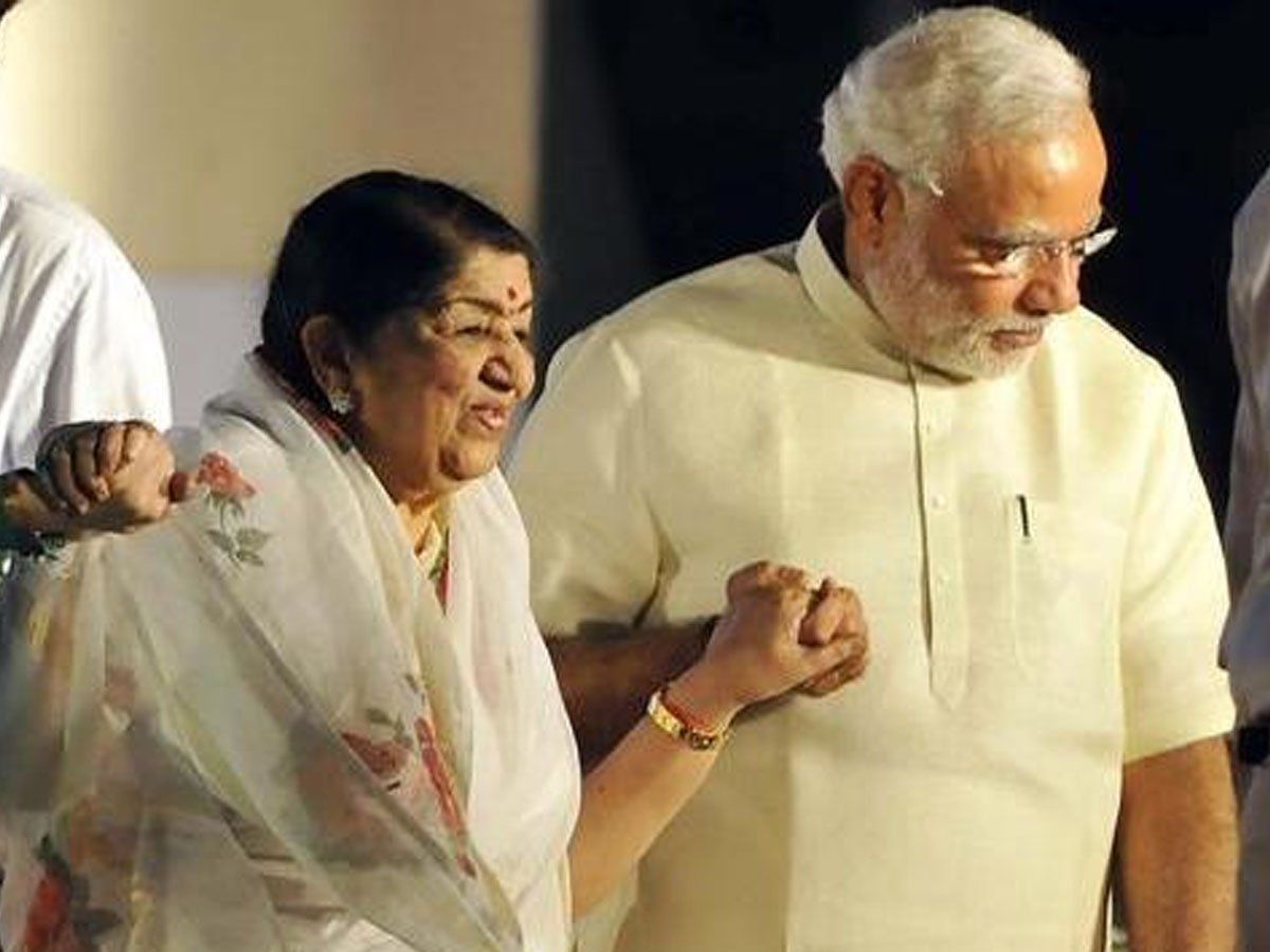 Lata Mangeshkar Bollywood Singer Send Best Wishes to PM Narendra Modi