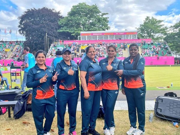 India Women Lawn Ball team