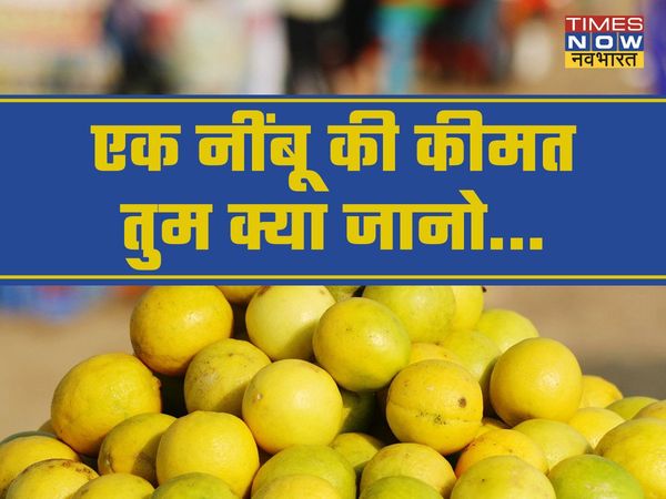 Lemon Price increased in India more than apple, nimbu ka bhav kitna hai