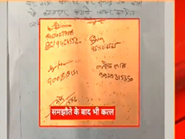 Udaipur Murder : Letter exposes settlement between accused and kanhailal Police role in question 