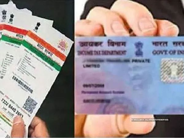 Aadhar card Pan link