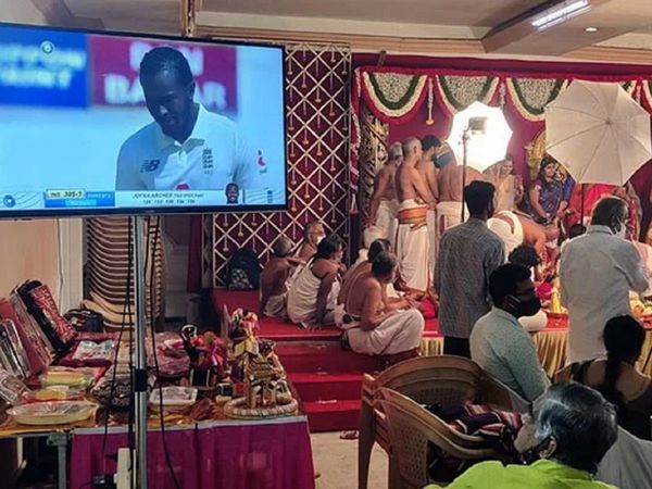 live streaming of india vs england chennai test in wedding