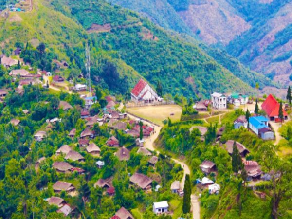 Nagaland longwa village where people have two country visa know about shocking facts