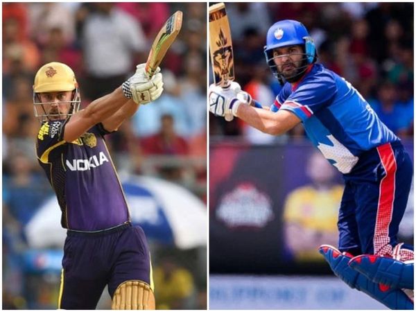 chris lynn and yuvraj singh