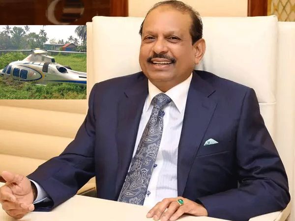 Emergency landing of helicopter from Abu Dhabi businessman Yusuf Ali MA in Ernakulam
