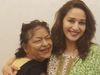 Madhuri Dixit with Saroj Khan