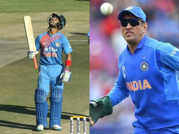 Mandeep Singh and MS Dhoni