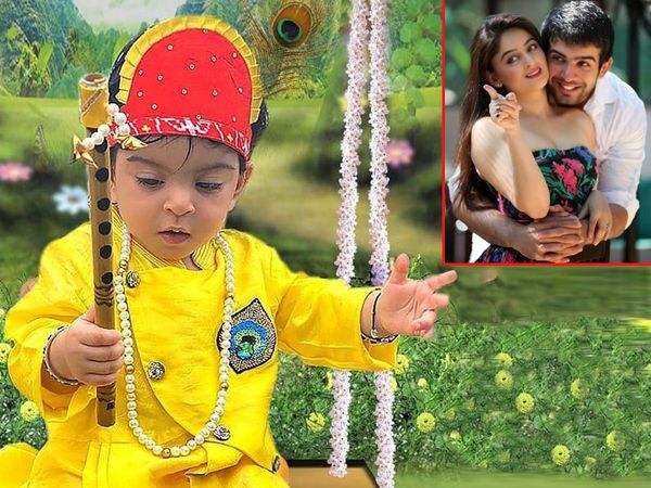 Jay Bhanushali Mahhi Vij daughter Tara is Kanhaiya on janmashtami & birth Story