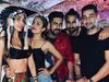 Malaika arora and Amrita Arora in goa