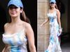 Malaika Arors trolls pairs a blue cap with her maxi dress- 