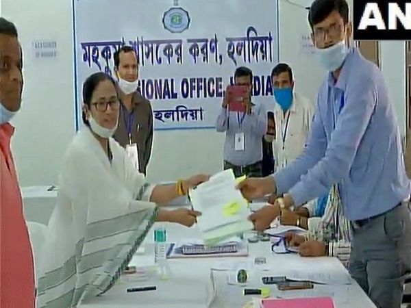 Mamata Banerjee files nomination from Nandigram, Suvendu says Didi is scared 