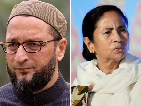 Asaduddin owaisi targets Mamata says a man never born who can buy me 